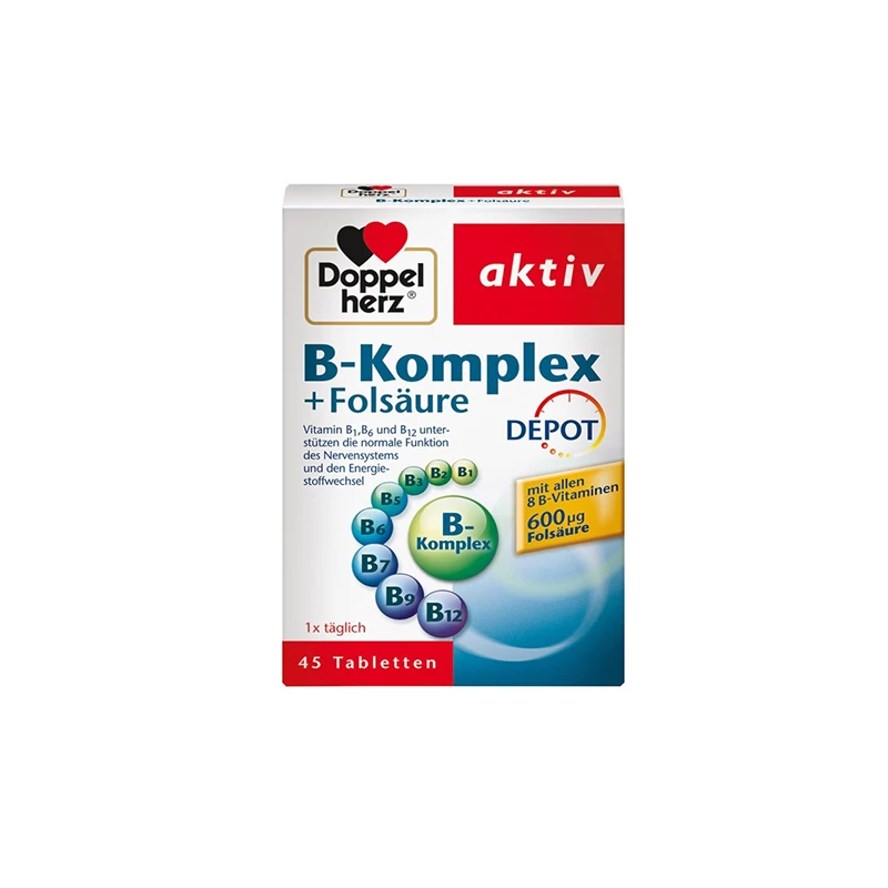 Aktiv B-comlex depot + folna kiselina 45 tableta Doppelherz