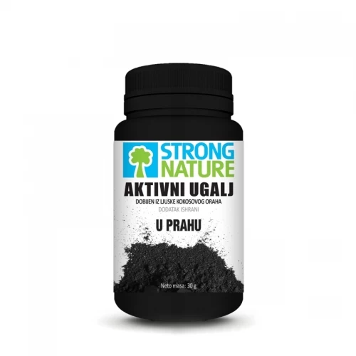 Aktivni ugalj u prahu 30g Strong nature®