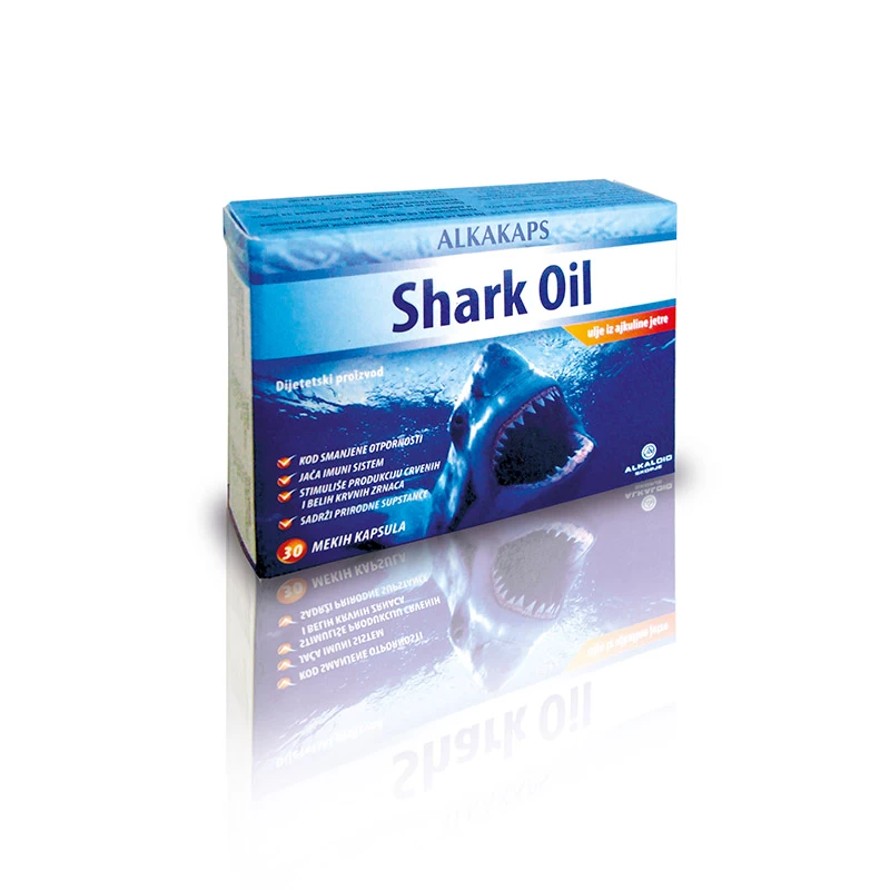 Alkakaps shark oil 30 kapsula Alkaloid