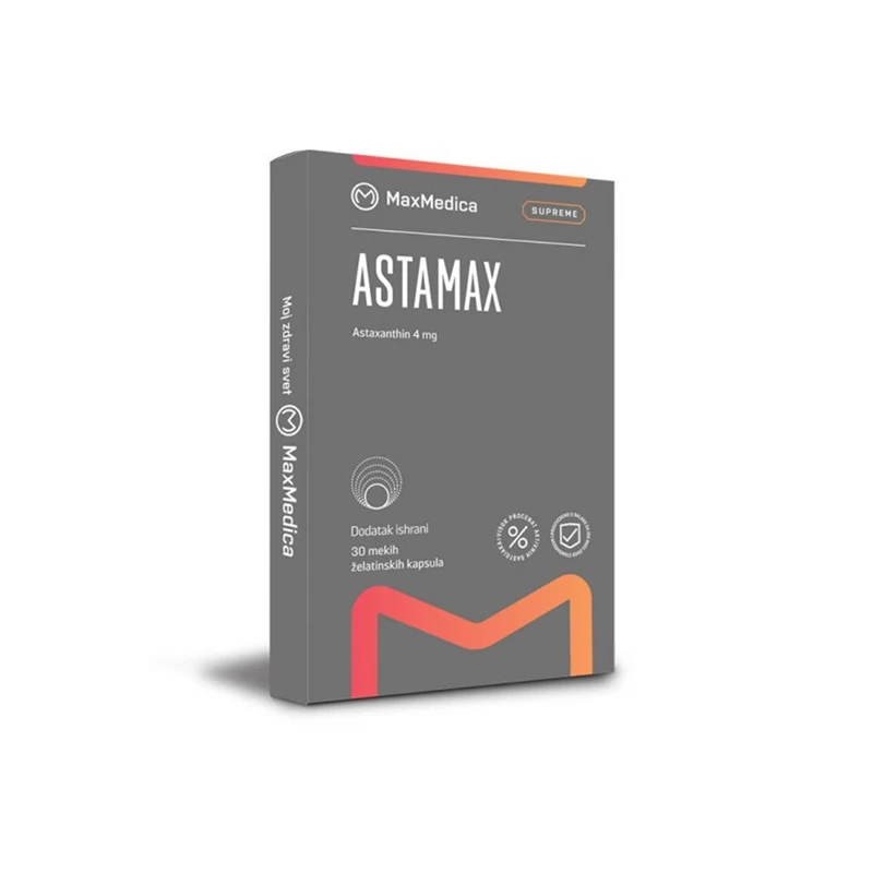 AstaMax 30 mekih želatinastih kapsula MaxMedica