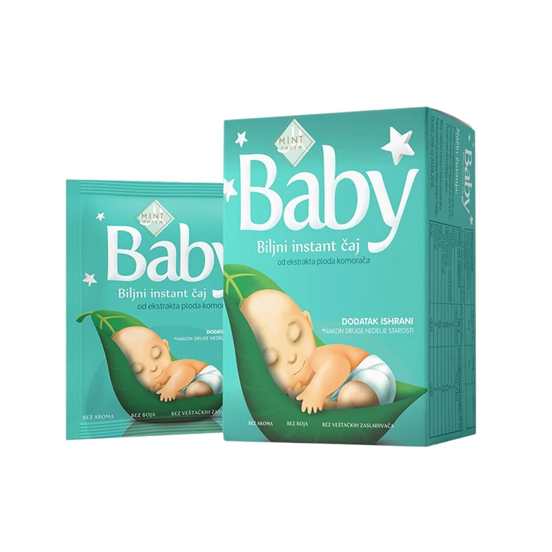 Baby instant čaj 5g Mintmedic