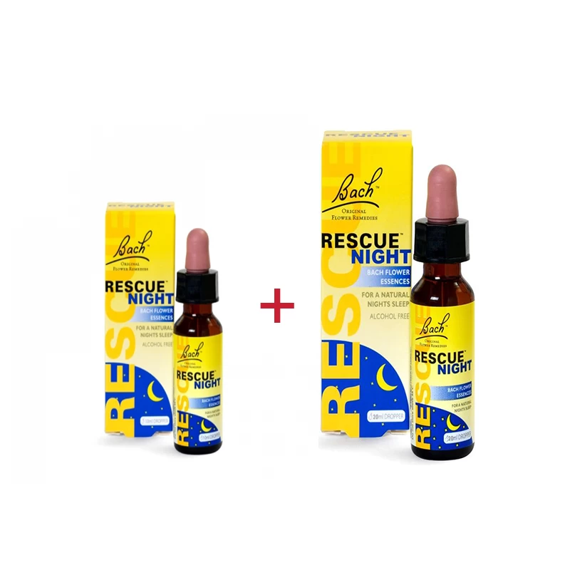 BACH® RESCUE kapi za noć 10ml + 20ml 