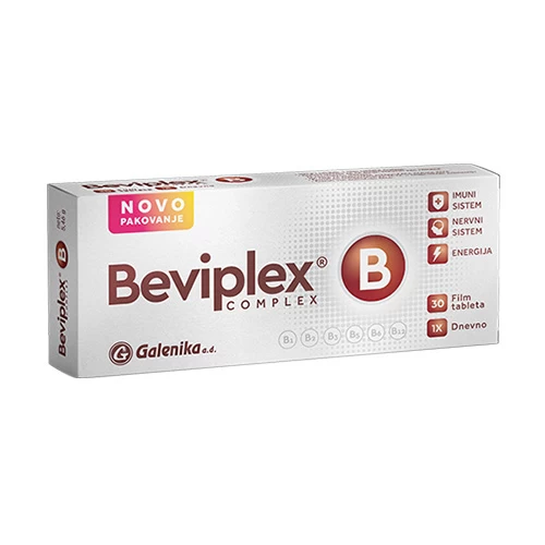 Beviplex B 30 film tableta  Galenika