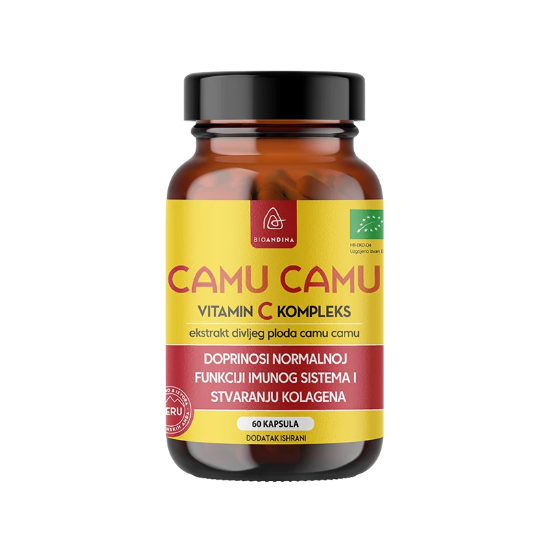 Bioandina CAMU CAMU Vitamin C kompleks 60 kapsula