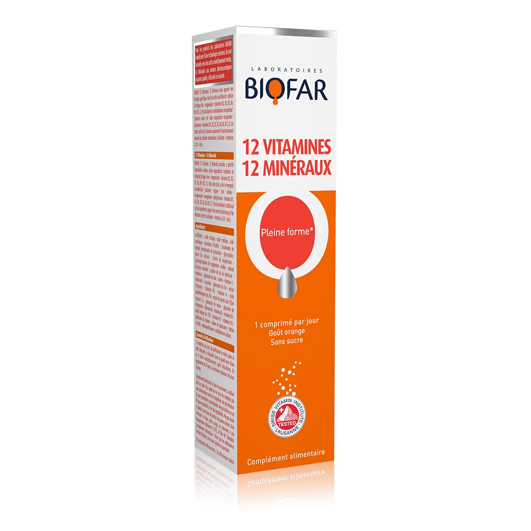 Biofar 12 Vitamina i 12 Minerala 20 šumećih tableta 