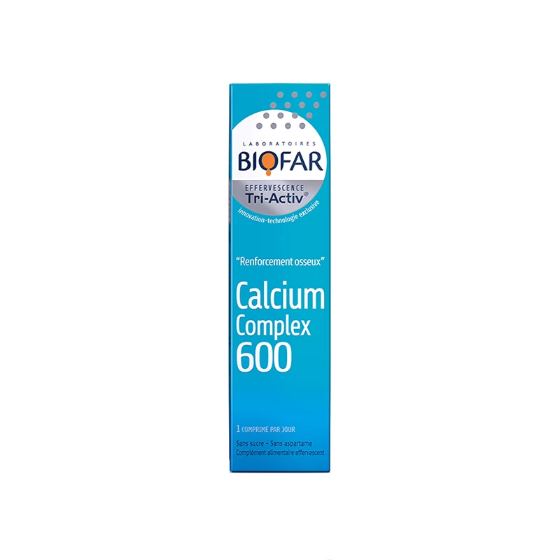 BIOFAR TriActiv Kalcijum kompleks 600 15 šumećih tableta