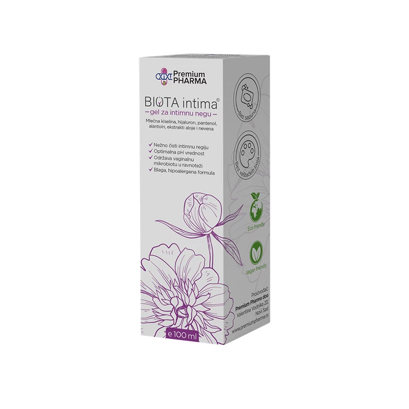 BIOTA intima gel 100ml Premium pharma