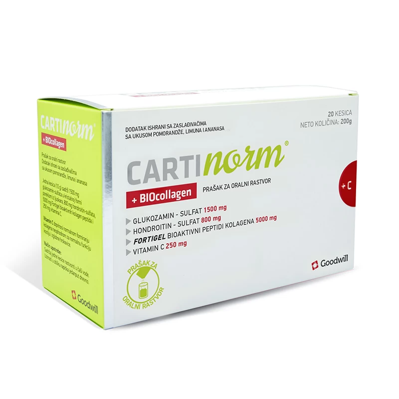 Cartinorm + BIOcollagen 20 kesica Goodwill