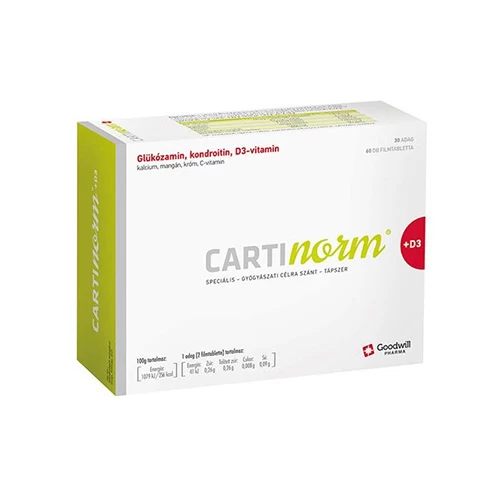 CARTINORM + vitamin D3 60 film tableta Goodwill
