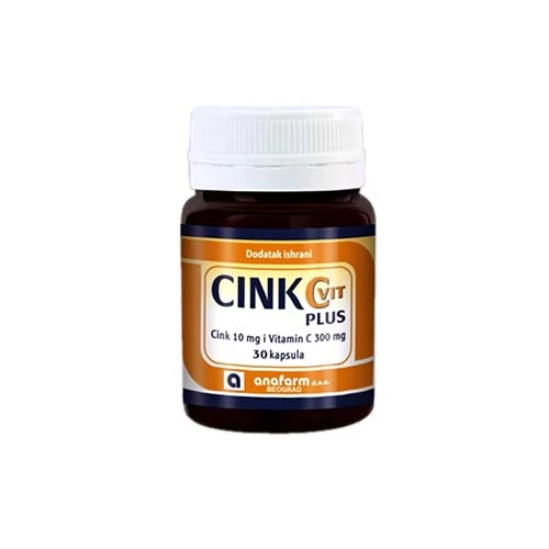 CINK C vit plus 30 kapsula Anafarm