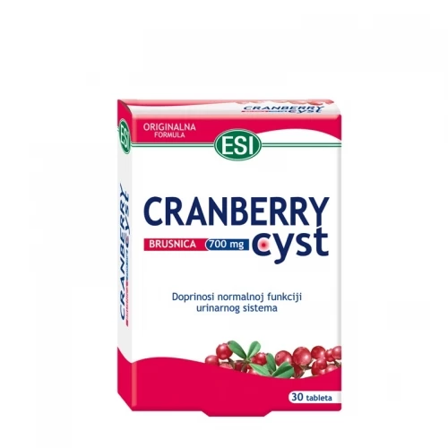 CRANBERRY CYST brusnica 30 tableta  ESI