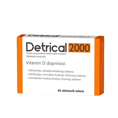 Detrical 2000IU 60 tableta DR.Theiss
