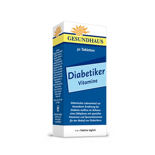 DIABETIKER vitamine 30 tableta Worwag pharma