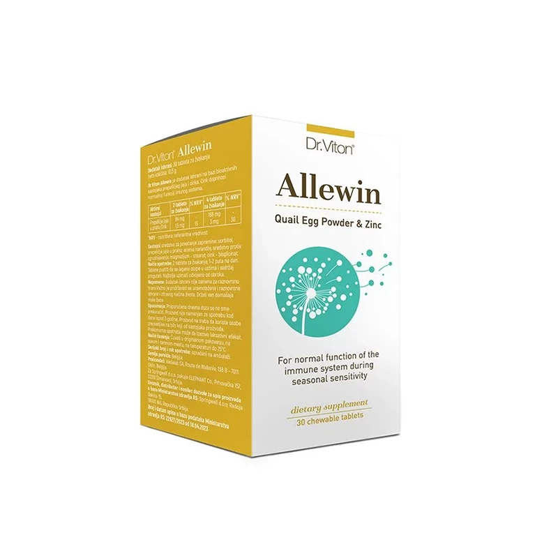 Dr. Viton Allewin 30 tableta za žvakanje 