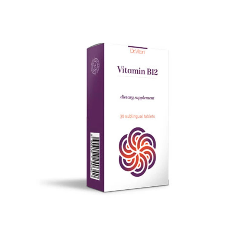 Dr.Viton Vitamin B12 30 subligvalnih tableta