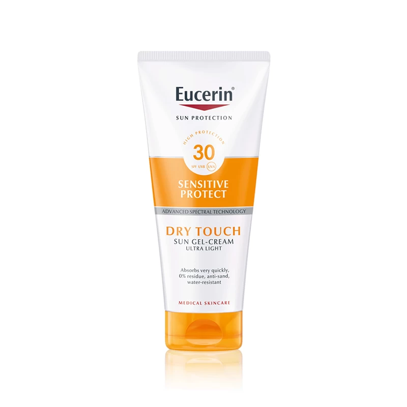 Eucerin Dry Touch gel-krem za zaštitu osetljive kože od sunca SPF 30 200ml