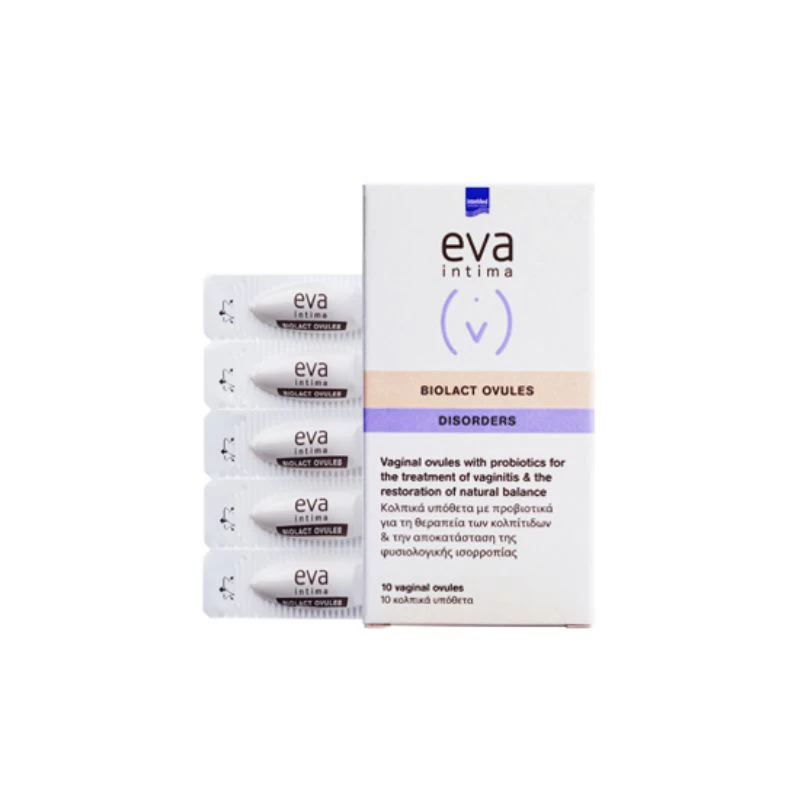 Eva Intima BIOLACT Ovules 10 vagitorija 