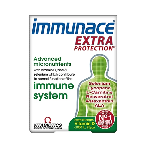 Immunace EXTRA PROTECTION 30 tableta Vitabiotics