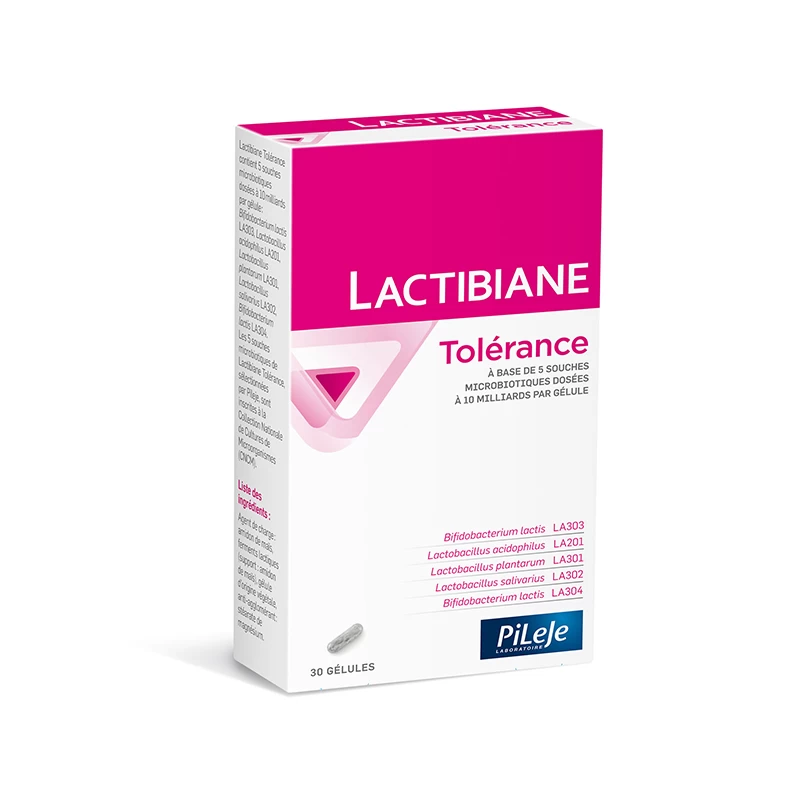 Lactibiane Tolerance 30 kapsula Pileje Laboratoire