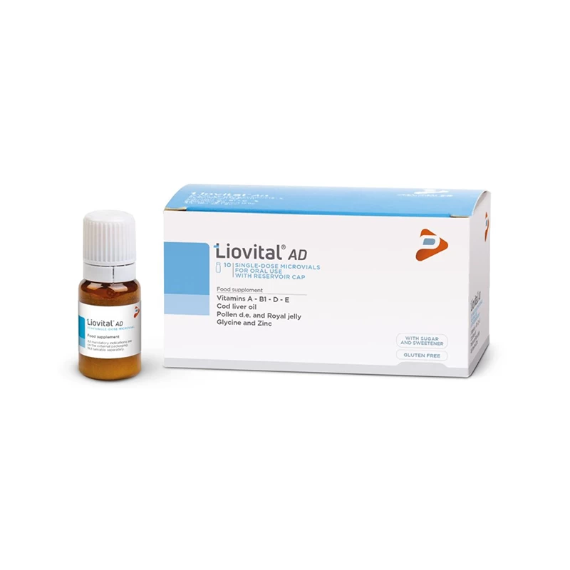 LIOVITAL AD 10ml 10 bočica Save Health