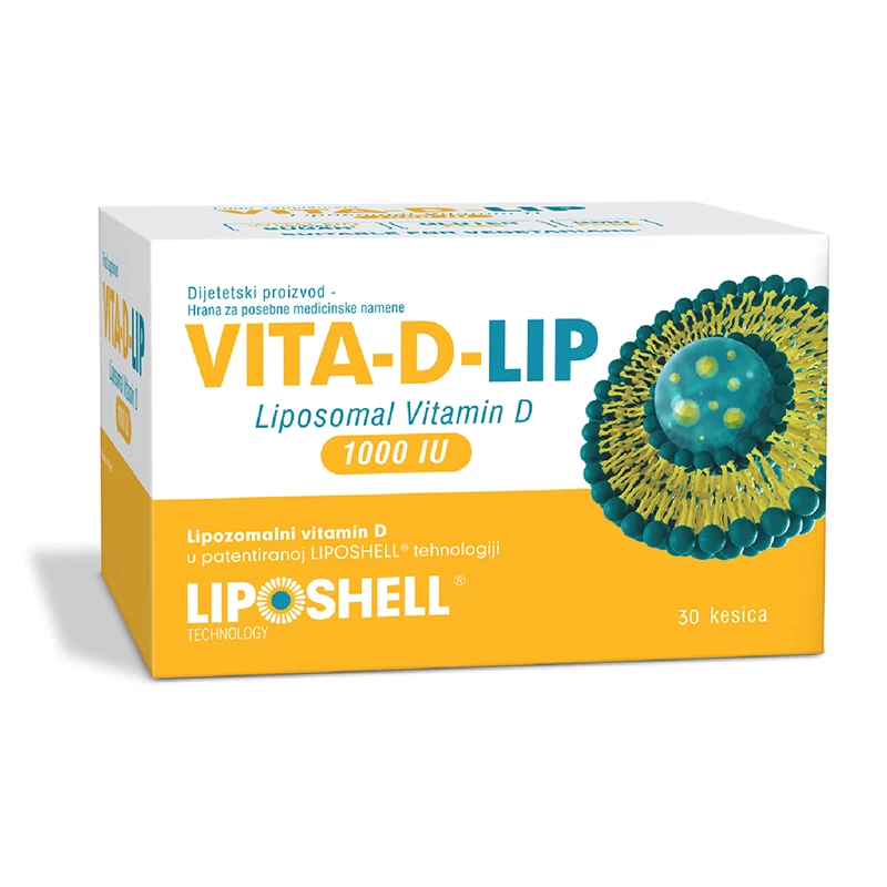 LIPOZOMALNI VITAMIN D VITA-D-LIP 30 kesica Unique medical