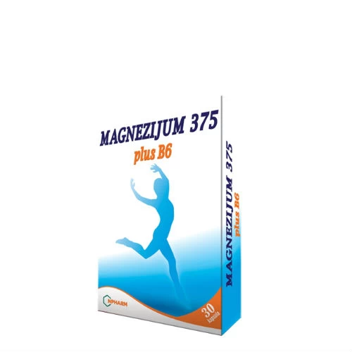 MAGNEZIJUM 375 PLUS B6 30 kapsula INpharm