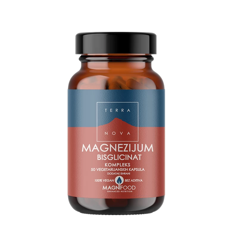 MAGNEZIJUM bisglicinat 100mg Terranova  50 kapsula 