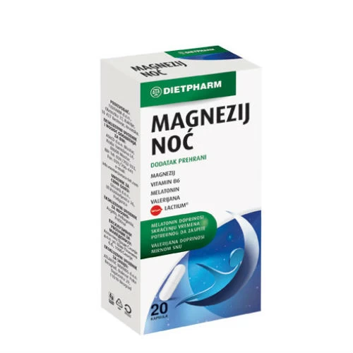 MAGNEZIJUM NOĆ 10 kapsula, Dietpharm