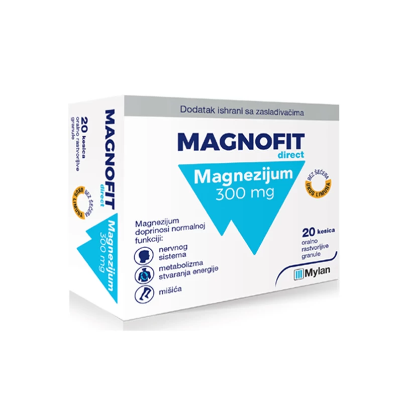 MAGNOFIT 20 kesica bez šećera 