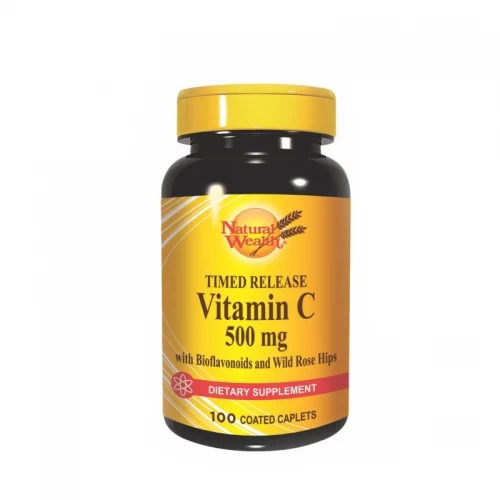 Natural Wealth Vitamin C 500mg sa produženim delovanjem 100 tableta