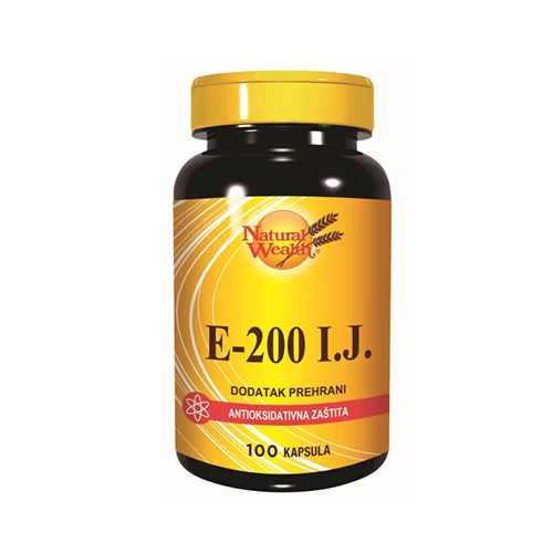 Natural Wealth Vitamin E 200I.J. 100 kapsula 