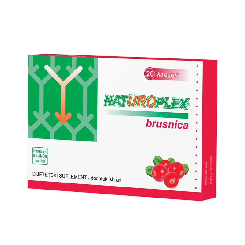 Naturoplex brusnica 20 kapsula Abela Pharm