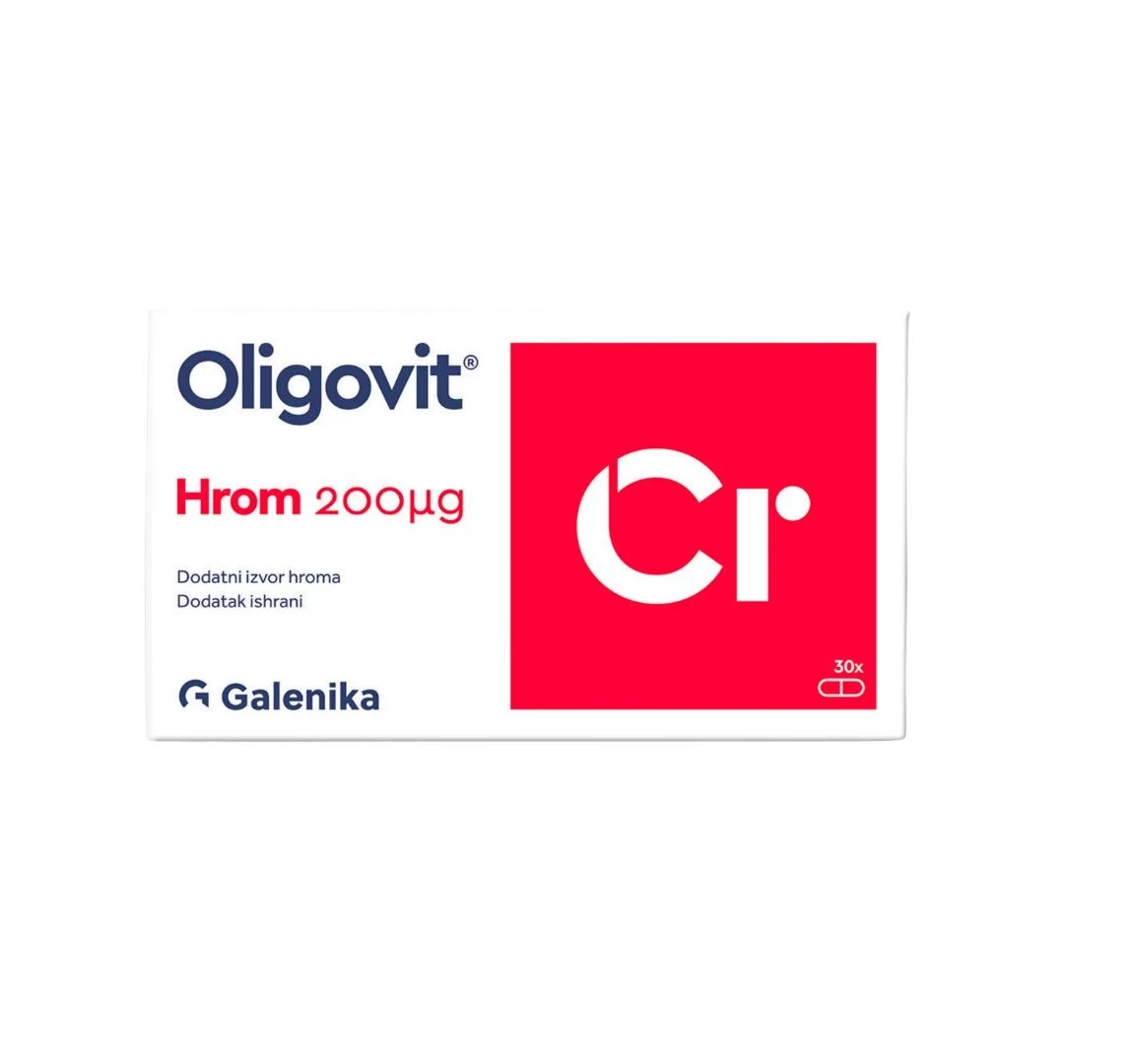 Oligogal Cr 200 μg 30 kapsula  Galenika