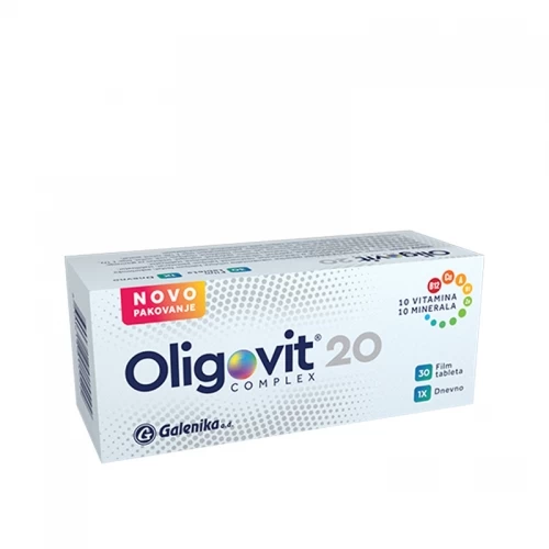 OLIGOVIT 30 dražeja Galenika