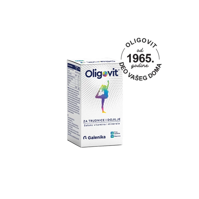 Oligovit za trudnice i dojilje 30 film tableta Galenika