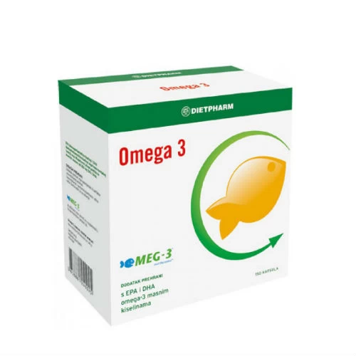 OMEGA 3 kapsule 50 želatinoznih kapsula Dietpharm