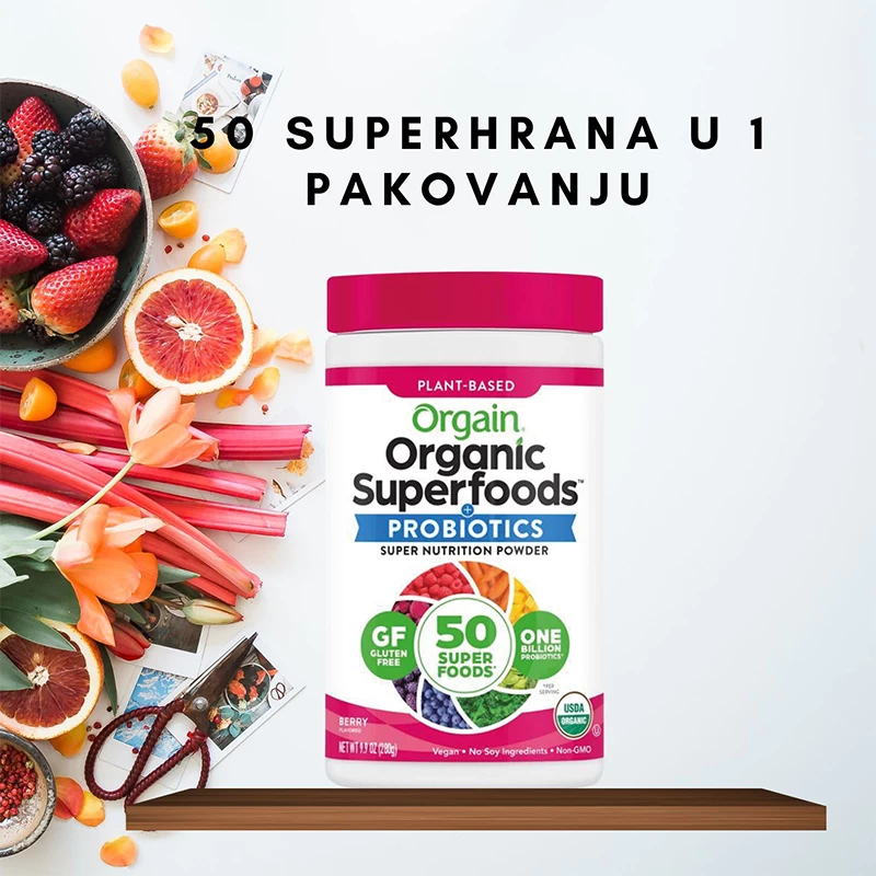 Orgain Organic Superfoods Berry 280g Aleksandar MN