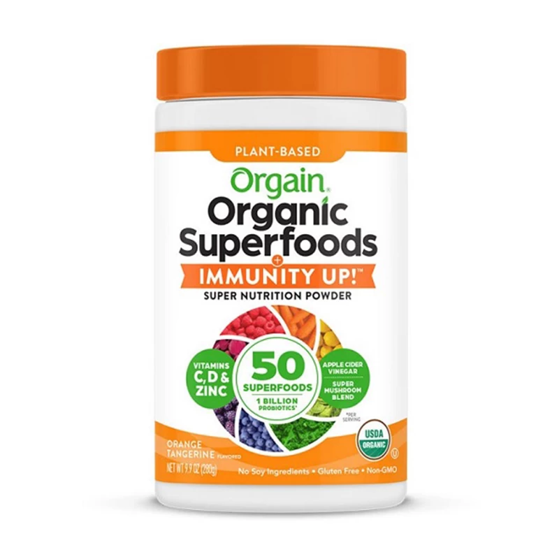 Orgain Superfoods Imuno organska superhrana IMMUNITY UP ukus mandarina 280g Aleksandar MN