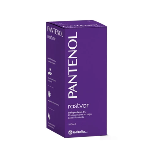 PANTENOL rastvor 100ml Galenika