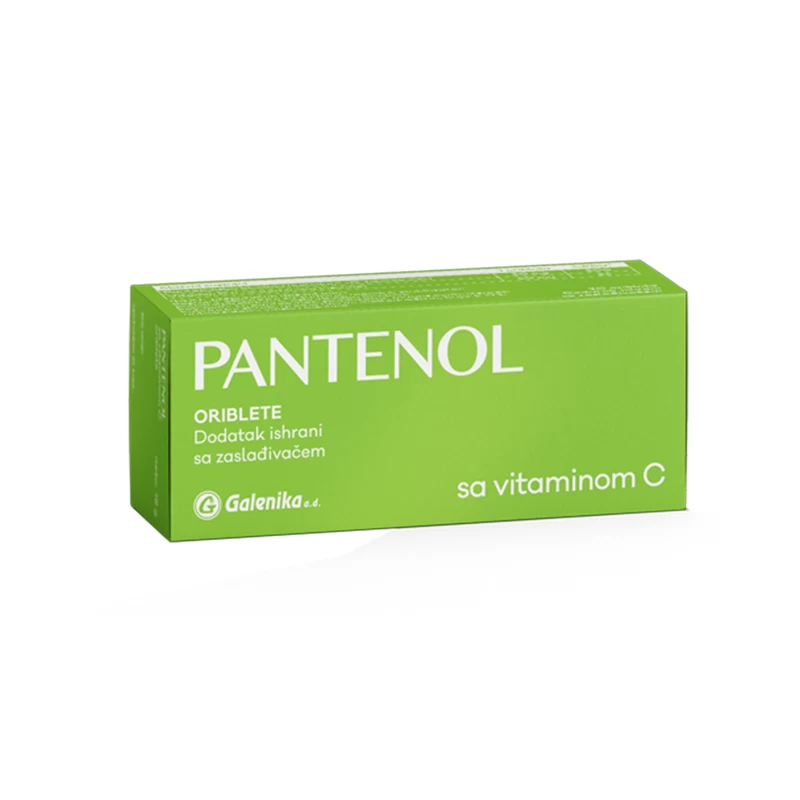 Pantenol sa vitaminom C 20 oribleta Galenika