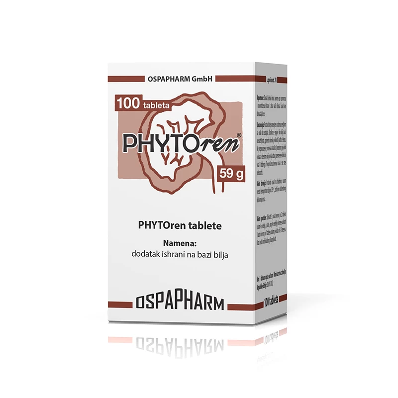 PHYTOren biljni preparat za zdravlje bubrega i urinarnog sistema 100 tableta ProtoPharma