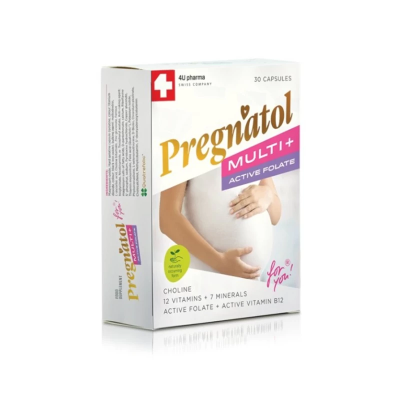 Pregnatol Multi + Activ Folat 30 kapsula 4upharma