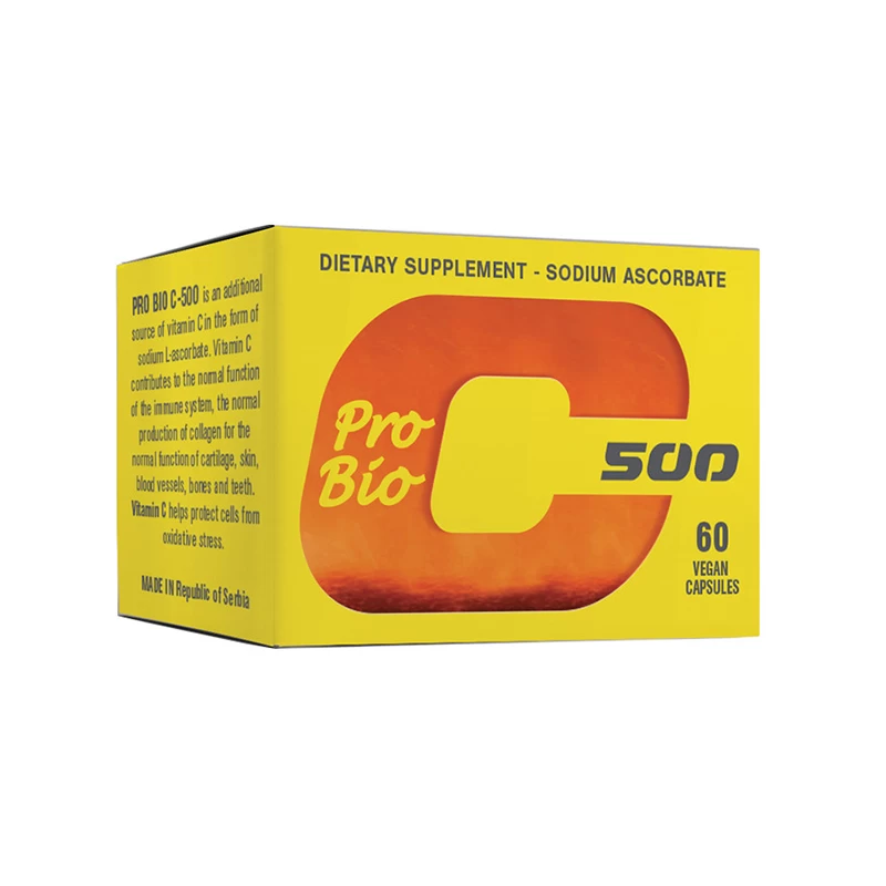Pro Bio vitamin C 500 60 kapsula Aleksandar MN