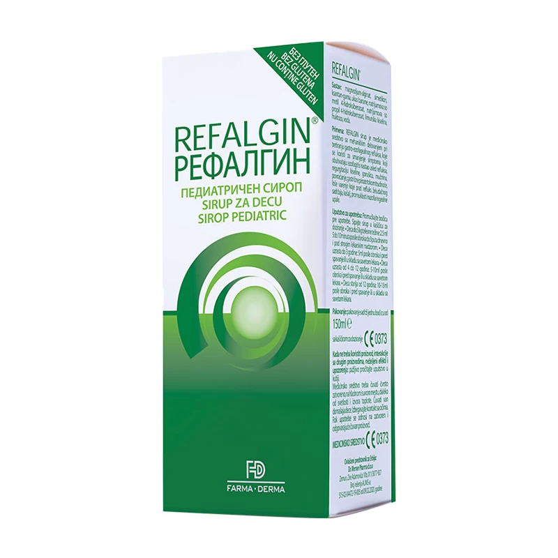 REFALGIN sirup za decu protiv gastroezofagealnog refluksa 150ml DR.Werner