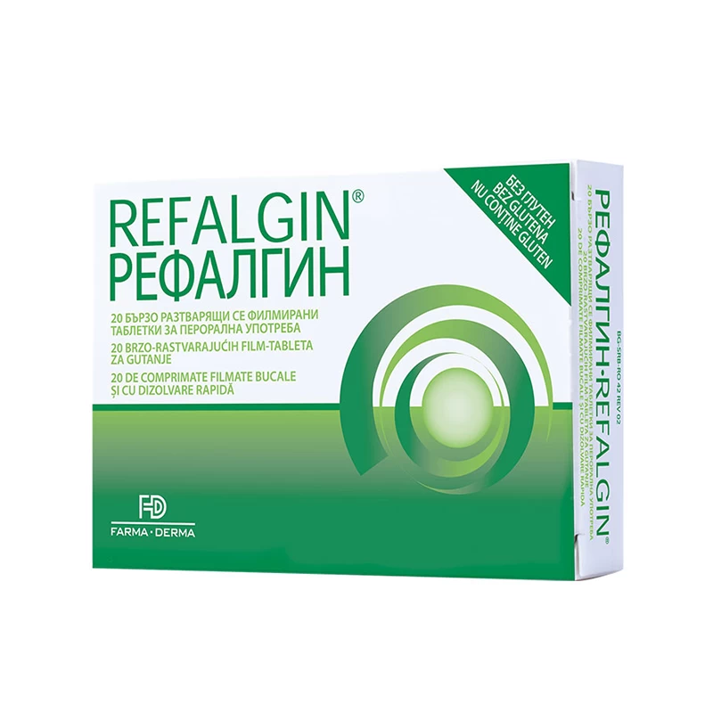 REFALGIN tablete protiv gastroezofagealnog refluksa i gorušice 20 tableta DR.Werner