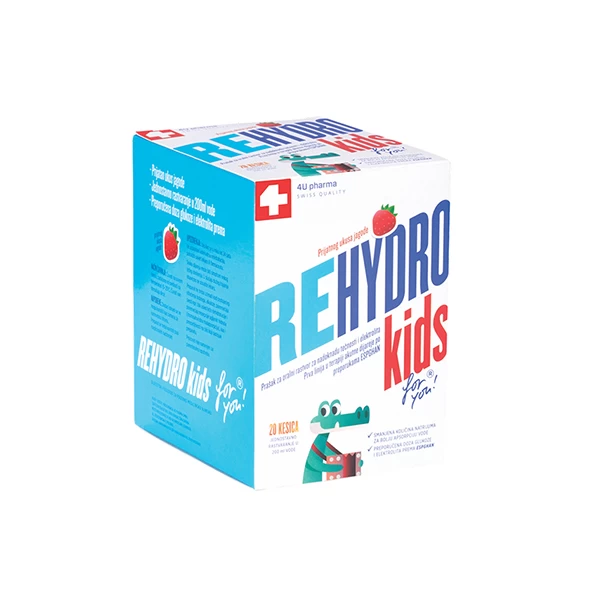 REHYDRO KIDS jagoda 20 kesica  4Upharma 