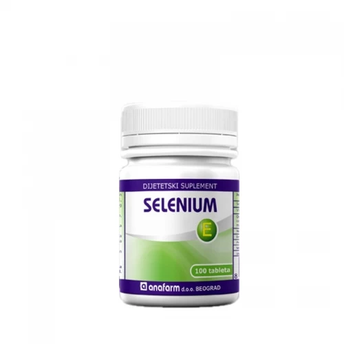 SELENIUM 30mcg i vitamin E 100 tableta ANAFARM