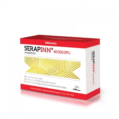 SERAPINN® serapeptaza 60000SPU 30 kapsula INNventa