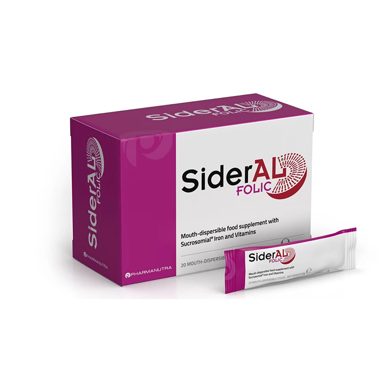 SIDERAL Folic 20 kesica Pharma Nutra 