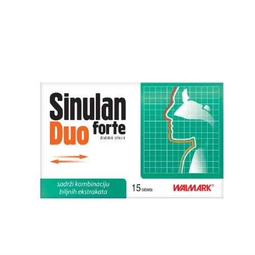 SINULAN DUO forte 15 tableta WALMARK